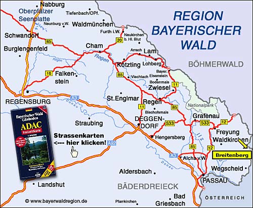 Urlaubsgemeinde Breitenberg Bayern